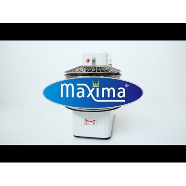 Maxima - Mélangeur à pâte - 20L - 12kg de pâte - 2 vitesses - Bol amovible