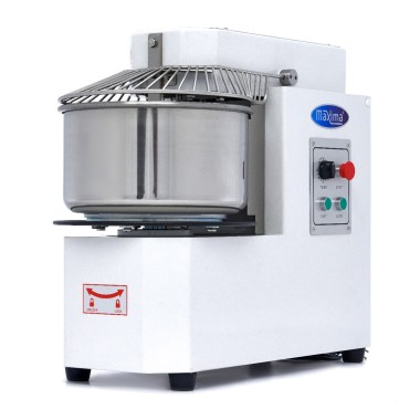 Maxima - Mélangeur de pâte - 30L - 18kg de pâte - 2 vitesses - Bol amovible