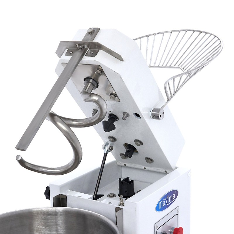 Maxima - Mélangeur de pâte - 30L - 18kg de pâte - 2 vitesses - Bol amovible