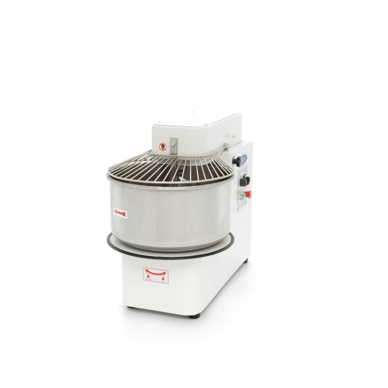 Maxima - Mélangeur de pâte - 50L - 30kg de pâte - 2 vitesses - Bol amovible - 400V