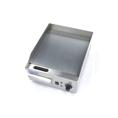Maxima - Plaque de cuisson - Lisse - 36 cm - incluant un bac de récupération des graisses