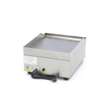 Maxima - Plaque de cuisson - Lisse - 36 cm - incluant un bac de récupération des graisses