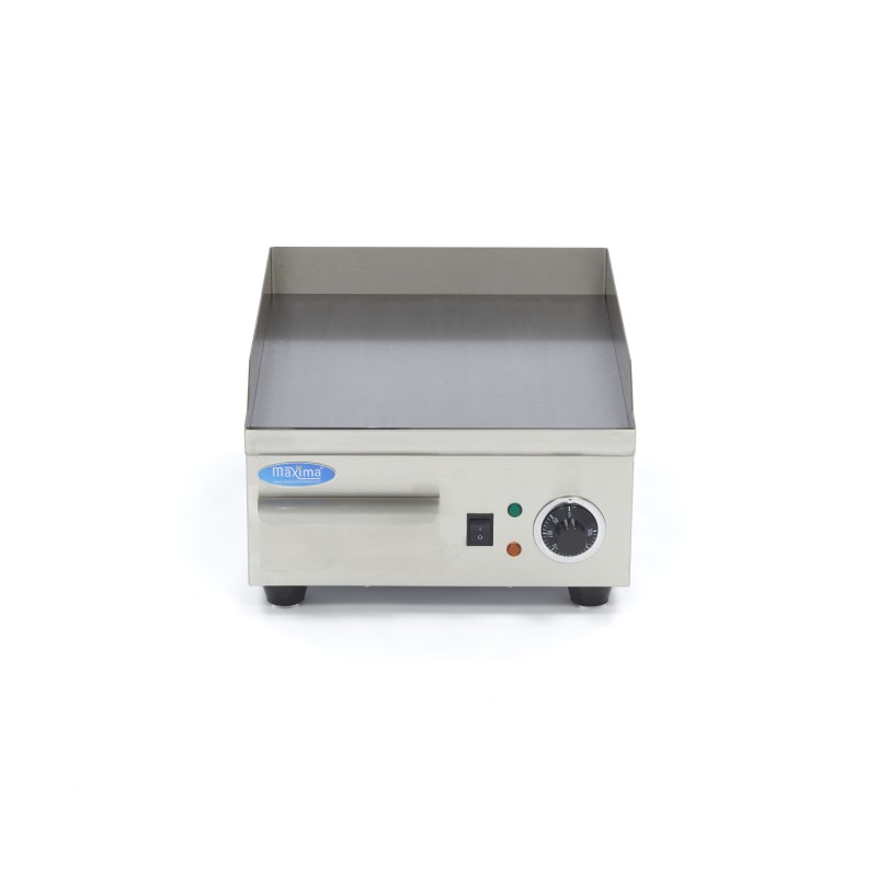 Maxima - Plaque de cuisson - Lisse - 36 cm - incluant un bac de récupération des graisses