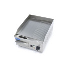 Maxima - Plaque à griller - Demi-rainurée - 36cm - avec bac de récupération de graisse