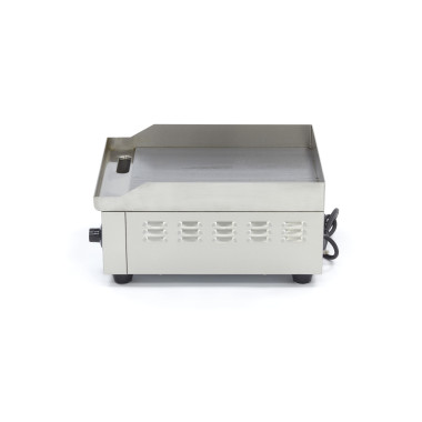 Maxima - Plaque à griller - Demi-rainurée - 36cm - avec bac de récupération de graisse