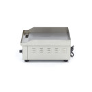 Maxima - Plaque à griller - Demi-rainurée - 36cm - avec bac de récupération de graisse