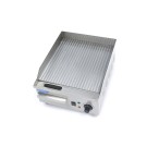 Maxima - Plaque de cuisson - Rainurée - 36cm - incluant un bac de récupération de graisse