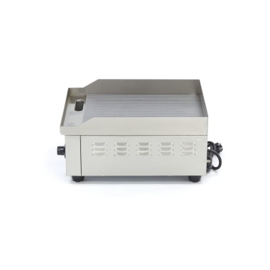 Maxima - Plaque de cuisson - Rainurée - 36cm - incluant un bac de récupération de graisse