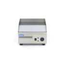 Maxima - Plaque de cuisson - Chrome lisse - 36 cm - avec bac de récupération des graisses