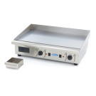Maxima - Plaque de cuisson - Chrome lisse - 73cm - avec bac de récupération - 400V