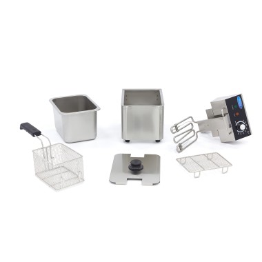 Maxima - Friteuse - 4L - 1 panier - jusqu'à 0,8kg de frites