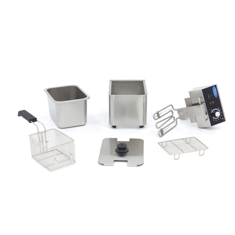 Maxima - Friteuse - 4L - 1 panier - jusqu'à 0,8kg de frites