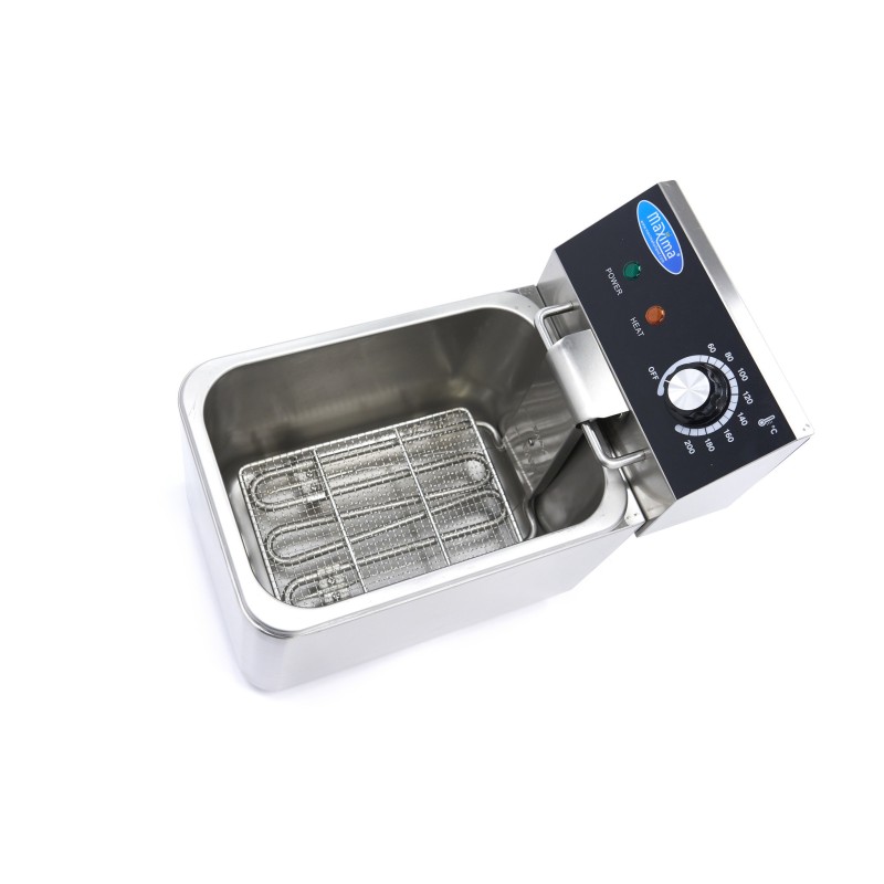 Maxima - Friteuse - 4L - 1 panier - jusqu'à 0,8kg de frites