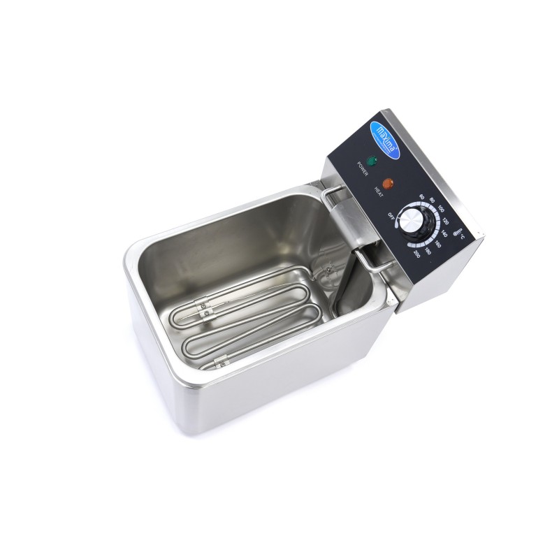 Maxima - Friteuse - 4L - 1 panier - jusqu'à 0,8kg de frites