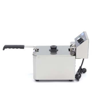Maxima - Friteuse - 4L - 1 panier - jusqu'à 0,8kg de frites