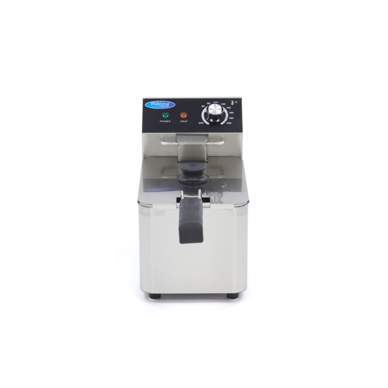 Maxima - Friteuse - 4L - 1 panier - jusqu'à 0,8kg de frites