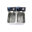 Maxima - Friteuse - 2 x 4L - 2 paniers - jusqu'à 1,5kg de frites