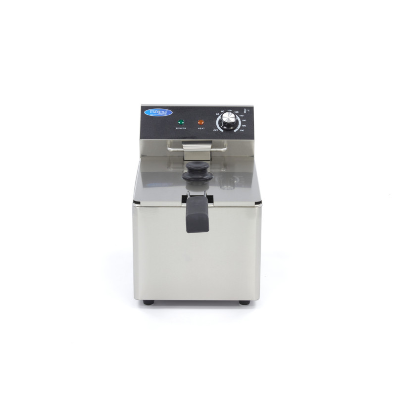 Maxima - Friteuse - 8L - 1 panier - jusqu'à 1,4kg de frites