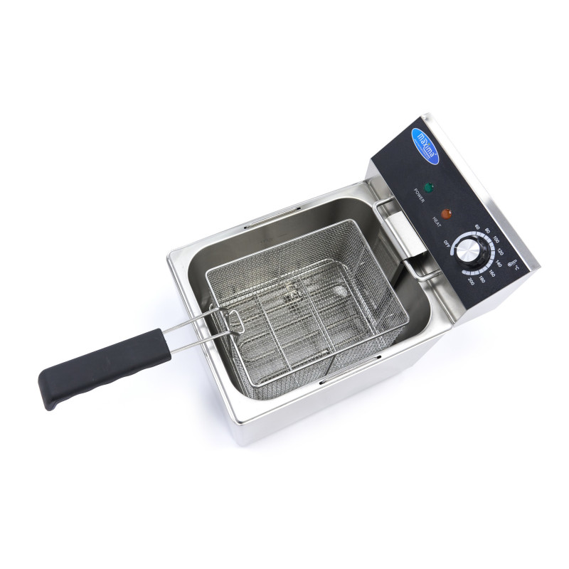 Maxima - Friteuse - 8L - 1 panier - jusqu'à 1,4kg de frites
