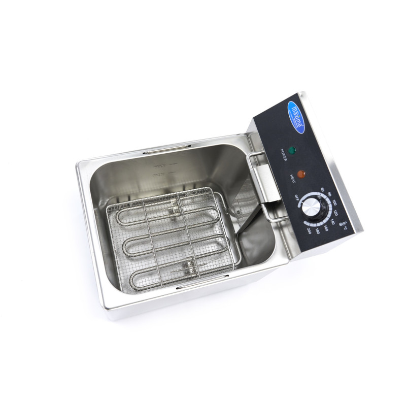 Maxima - Friteuse - 8L - 1 panier - jusqu'à 1,4kg de frites