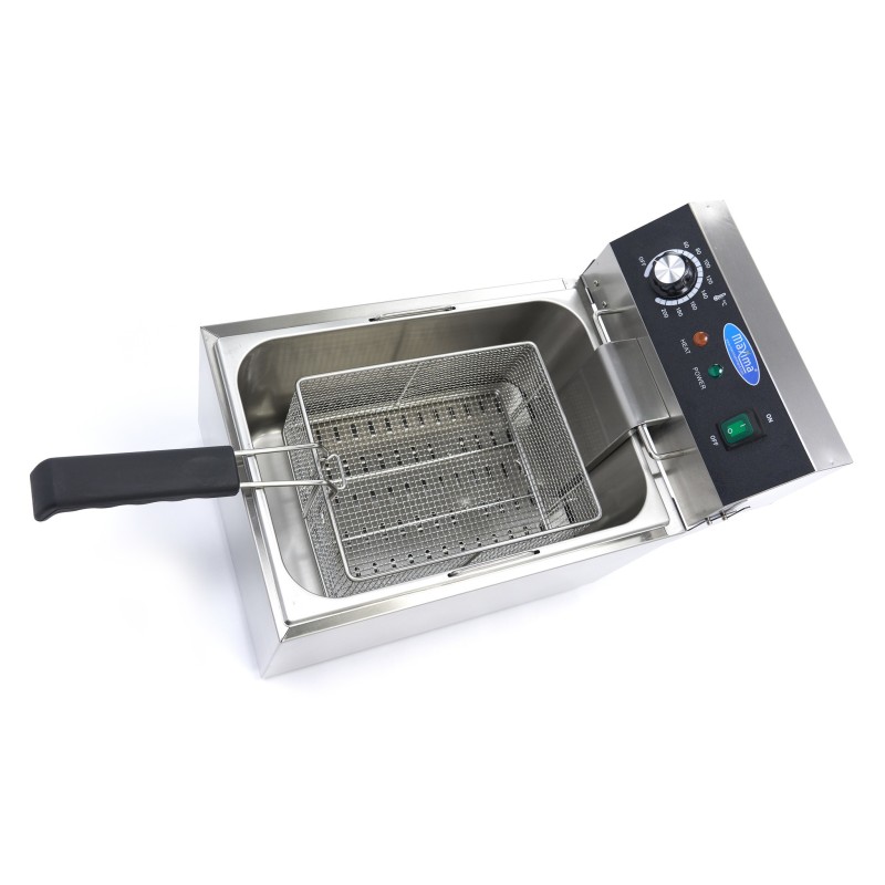 Maxima - Friteuse - 11L - 1 panier - jusqu'à 1,4 kg de frites