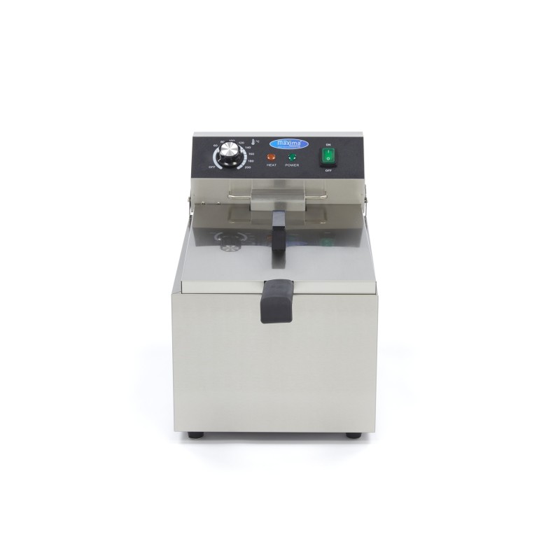 Maxima - Friteuse - 11L - 1 panier - jusqu'à 1,4 kg de frites