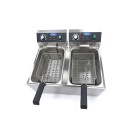 Maxima - Friteuse - 2 x 11L - 2 paniers - jusqu'à 2,8 kg de frites