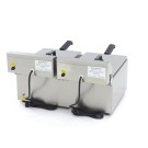 Maxima - Friteuse - 2 x 11L - 2 paniers - jusqu'à 2,8 kg de frites