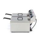 Maxima - Friteuse - 2 x 11L - 2 paniers - jusqu'à 2,8 kg de frites