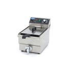 Maxima - Friteuse - 10L - 1 panier - avec robinet de vidange