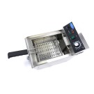 Maxima - Friteuse - 10L - 1 panier - avec robinet de vidange