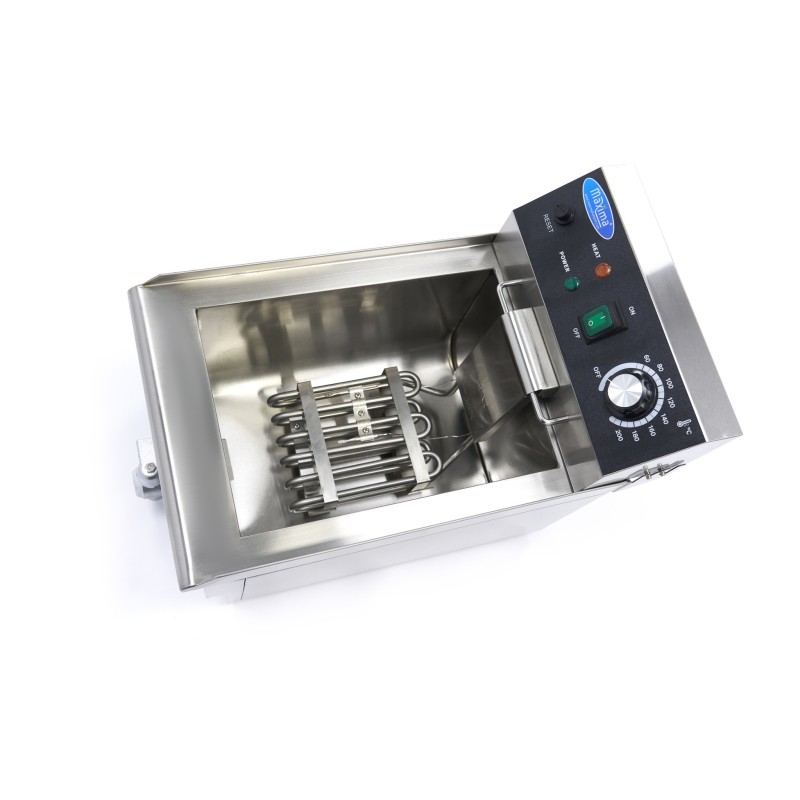 Maxima - Friteuse - 10L - 1 panier - avec robinet de vidange
