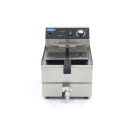 Maxima - Friteuse - 13L - 1 Panier - avec Robinet de Vidange