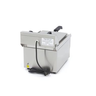 Maxima - Friteuse - 13L - 1 Panier - avec Robinet de Vidange