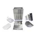 Maxima - Friteuse - 30L - 1 panier - avec robinet de vidange et support