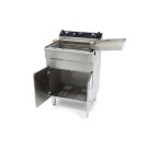 Maxima - Friteuse professionnelle - 35L - 1 panier - avec robinet de vidange - 400V