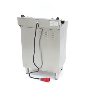 Maxima - Friteuse professionnelle - 35L - 1 panier - avec robinet de vidange - 400V