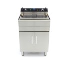 Maxima - Friteuse professionnelle - 35L - 1 panier - avec robinet de vidange - 400V