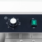 Maxima - Friteuse professionnelle - 45L - 1 panier - avec robinet de vidange - 400V