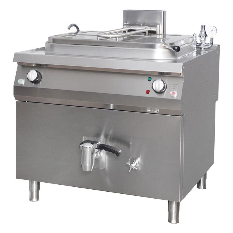 Maxima - Marmite à Ébullition Premium - 265L - Indirecte - Profondeur de 90cm - Gaz