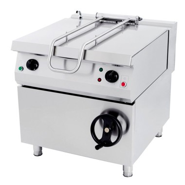 Maxima - Marmite Braiseuse Premium - 100L - Profondeur de 90cm - Gaz