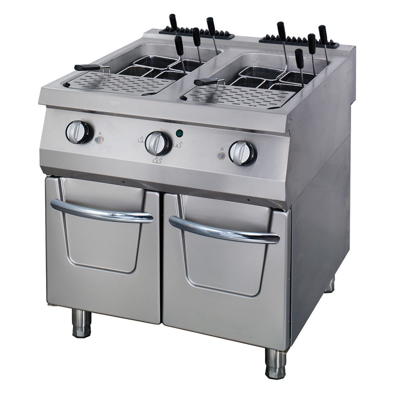Maxima - Cuisinière à pâtes haut de gamme - Double unité - Profondeur de 90 cm - Gaz