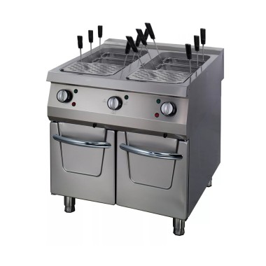Maxima - Cuiseur de pâtes haut de gamme - Double unité - Profondeur de 90 cm - Électrique - 400V