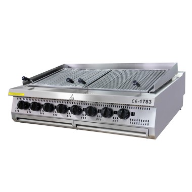 Maxima - Barbecue Premium - 8 Zones - Unité Triple - Profondeur de 90cm - Gaz