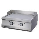 Maxima - Plaque de cuisson haut de gamme - Chrome lisse - Double unité - 90 cm de profondeur - Électrique