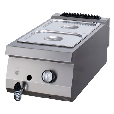Maxima - Bain-Marie Premium - Unité individuelle - Profondeur de 90 cm - Gaz