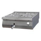 Maxima - Bain-Marie Premium - Double Unité - Profondeur de 90cm - Gaz