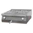 Maxima - Bain-marie Premium - Double Unité - Profondeur de 90 cm - Électrique