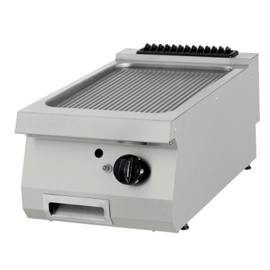 Maxima - Plaque de cuisson Premium - Rainurée - Unité individuelle - 90cm de profondeur - Gaz