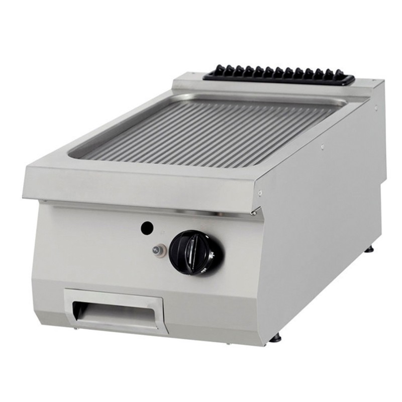 Maxima - Plaque de cuisson Premium - Rainurée en chrome - Unité individuelle - 90cm de profondeur - Gaz
